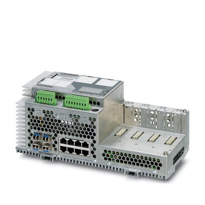 Phoenix Contact FL SWITCH GHS 12G/8-L3 Industrial-Ethernet-Switch, 8 x RJ45 / 10/100/1000Mbit/s, bis 80km für