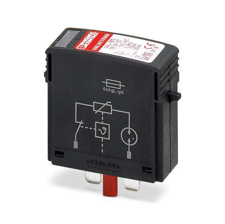 Phoenix Contact, VAL Surge Protection Plug 100V Maximum Voltage Rating 20 A Maximum Surge Current Type 2 Surge - pack size 10 units