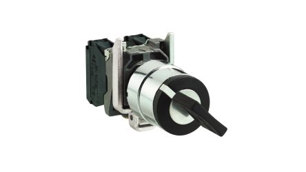 Schneider Electric Key Switch Selector Switch - (1 NO) 22.5 mm Cutout Diameter 2 Positions