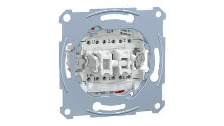 Schneider Electric White, 2 Way Rocker Light Switch, 1 Gang, D-Life