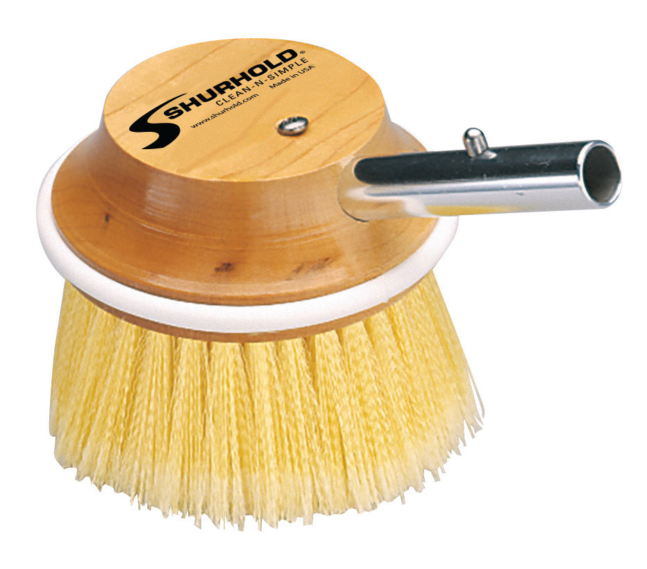 Shurhold 50 - Scrubber 5" rund yellow polyester