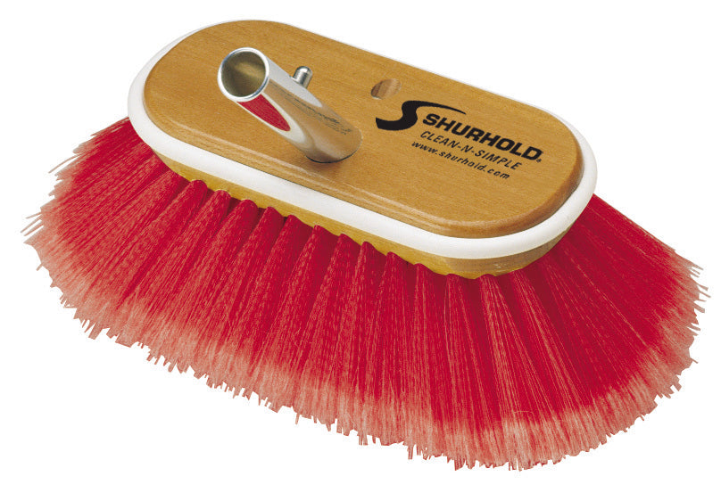 Shurhold 965 - Scrubber 6 " soft + medium red fibres